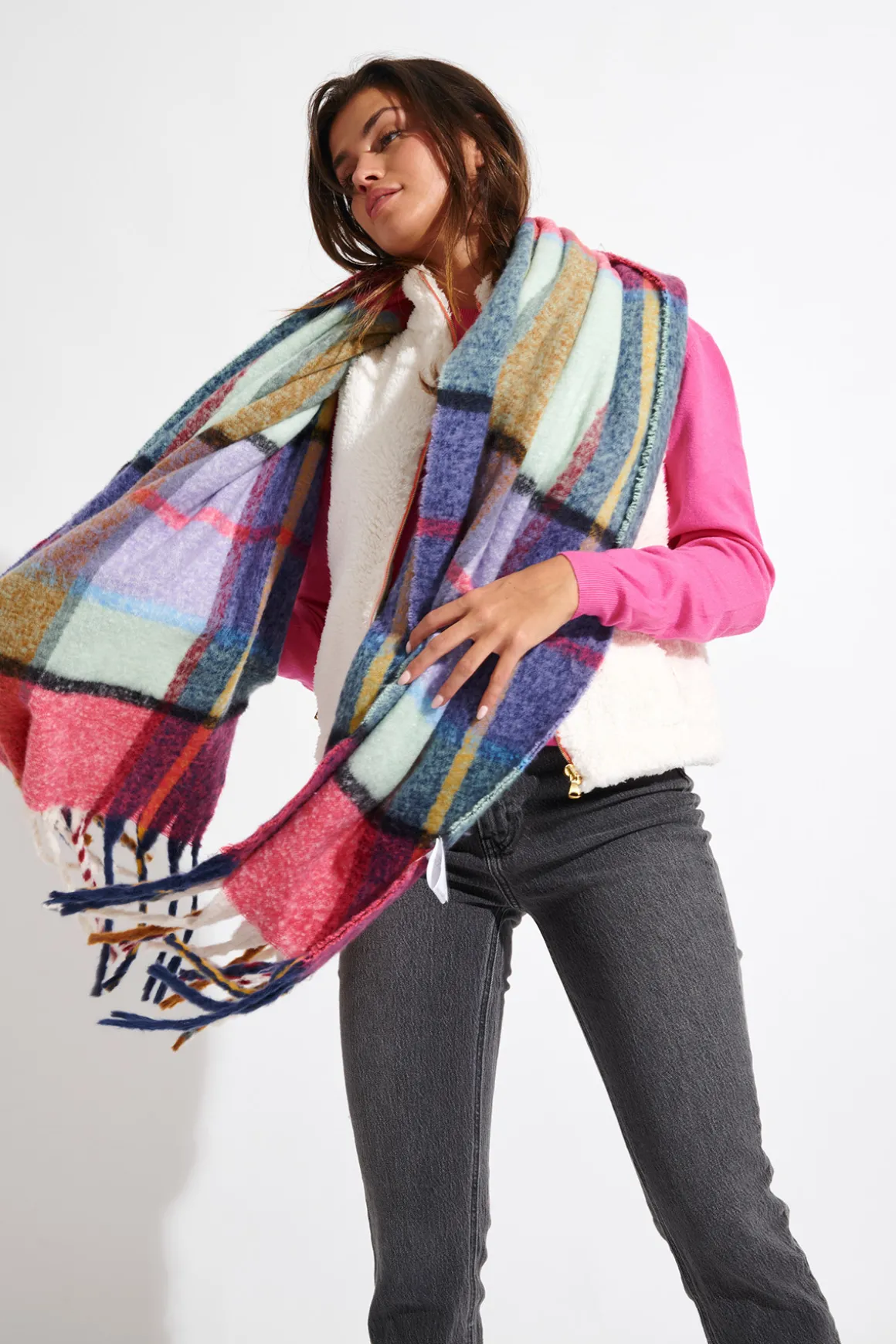 ACCESSOIRE TEXTILE Cyclamen OUKA BEAUMONT