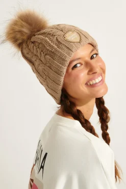 Bonnet Beige DOTTO LEMONWOOD