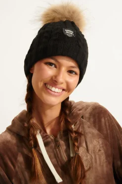 Bonnet Noir DOTTO LEMONWOOD