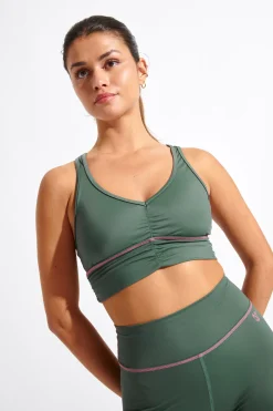 Brassière Kaki FLOW WELLNESS