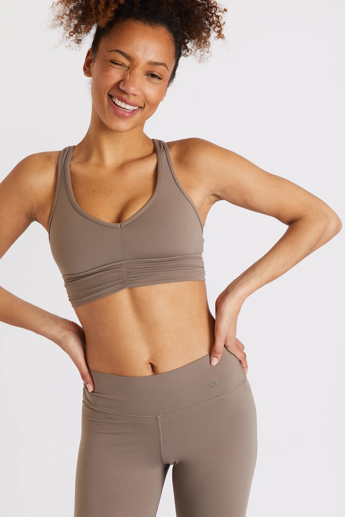Brassière Marron FLOW WELLNESS