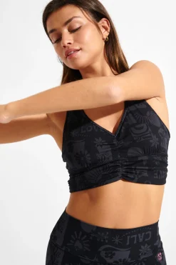 Brassière Noir FLOW WELLZEN
