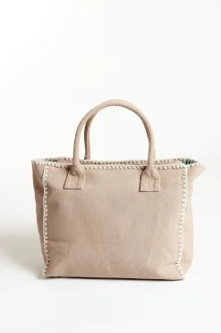 CABAS Beige SETA CARLINA
