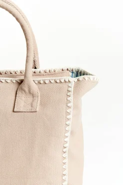 CABAS Beige SETA CARLINA