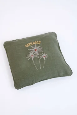 Housse de coussin Kaki ORAMA HAWSTON