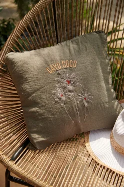 Housse de coussin Kaki ORAMA HAWSTON