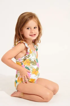 MAILLOT 1 PIECE Blanc B TUNES TORTUGA