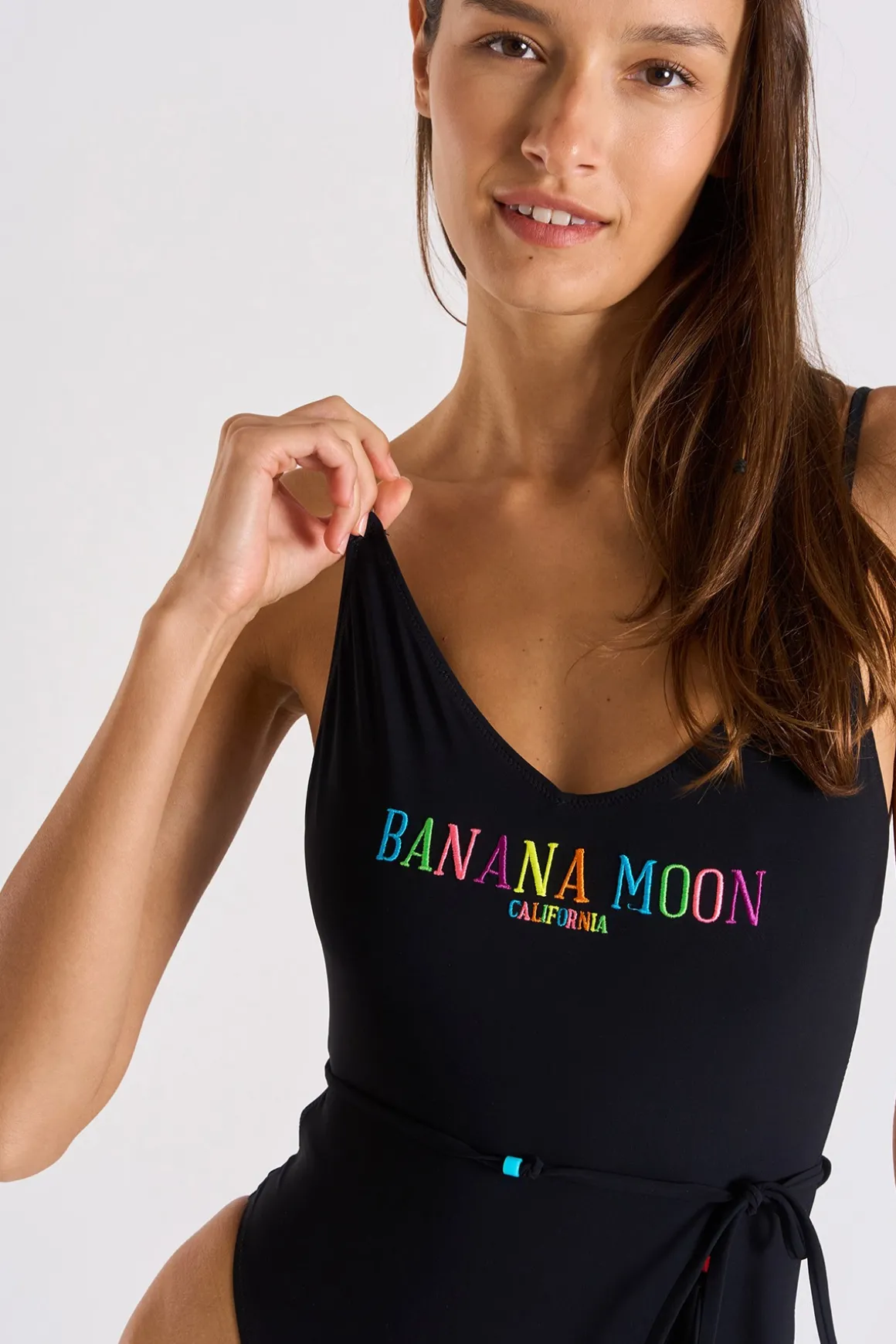 MAILLOT 1 PIECE Noir NEWTON COLORMOON