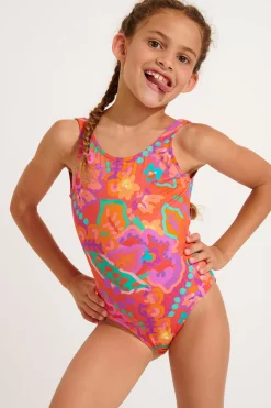 MAILLOT 1 PIECE Orange M BALOO UMBALA