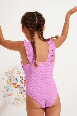 MAILLOT 1 PIECE Violet M TUNES GROOVE