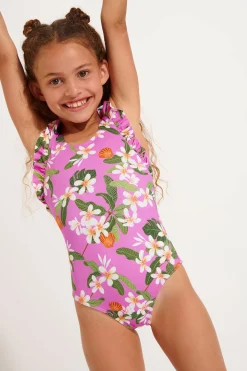 MAILLOT 1 PIECE Violet M TUNES KELEPOA