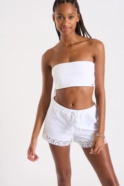maillot de bain 2 pièces blanc TROCIO & MEOW HUAWEI