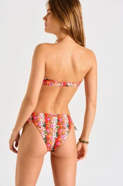 Maillot de bain 2 pièces rouge TOLKO & MIKTA SHELLBAY