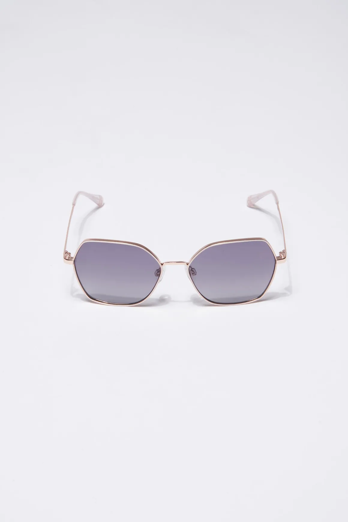 Mordoré Lunettes de soleil papillonnantes beiges - BM190P03