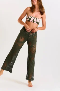 PANTALON BEACHWEAR Kaki KISKA COCOBEACH