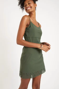 Robe de plage Vert ALZETTE HUAWEI