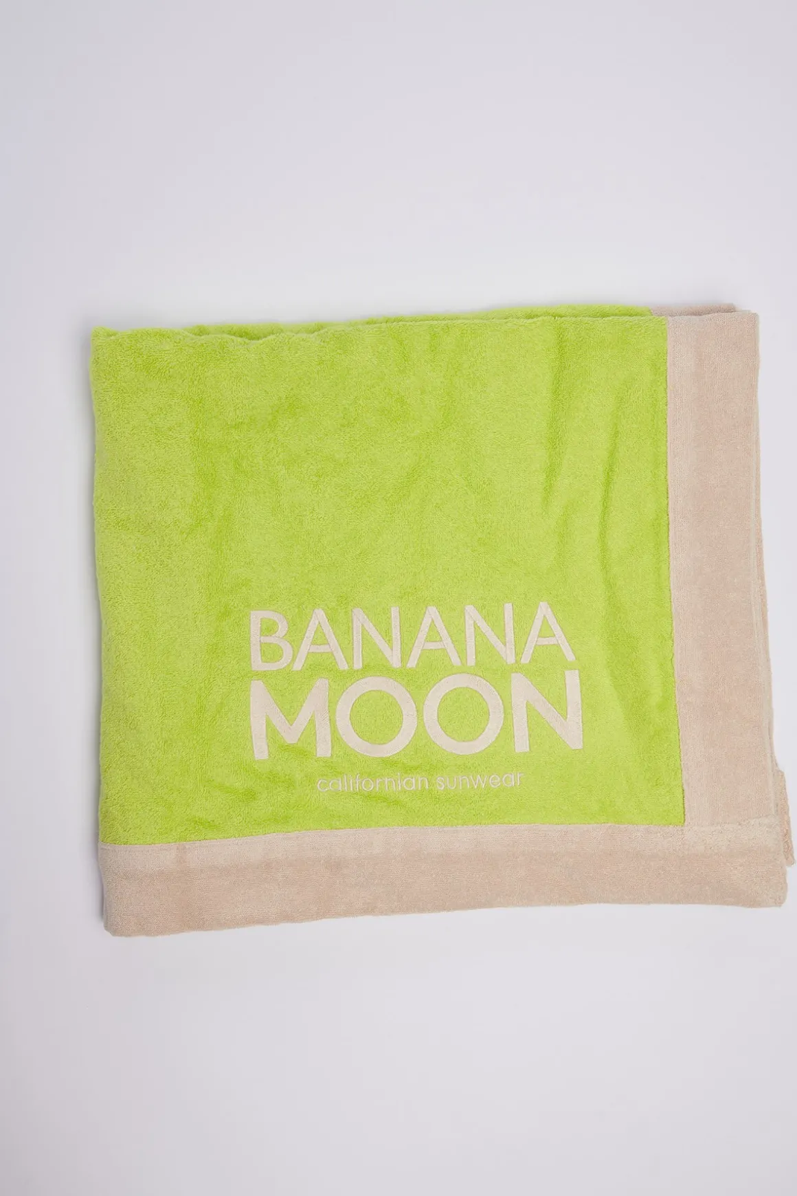 SERVIETTE PLAGE Beige LANZA TOWELY