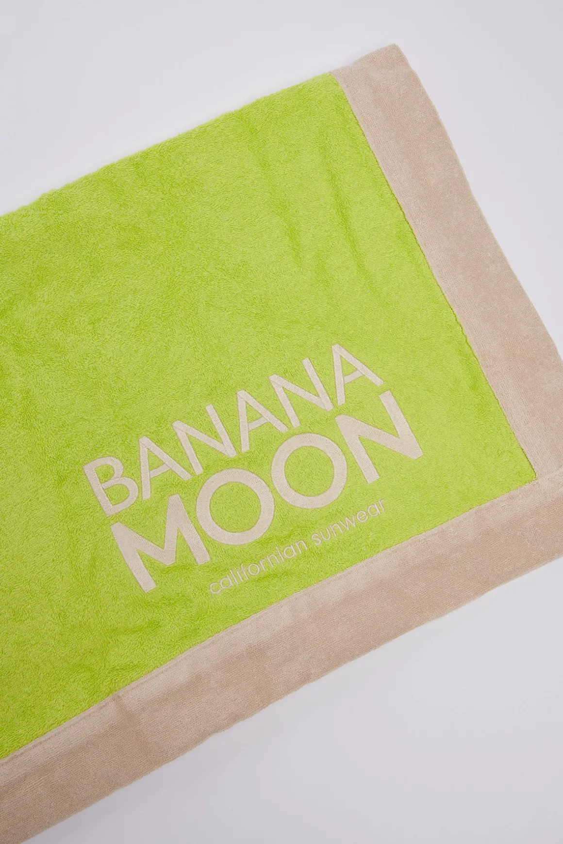 SERVIETTE PLAGE Beige LANZA TOWELY