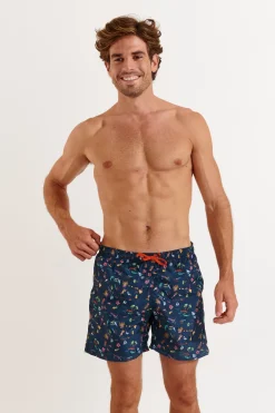 SHORT DE BAIN HOMME Bleu MANLY KURUMBA