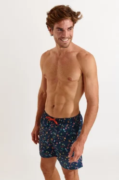 SHORT DE BAIN HOMME Bleu MANLY KURUMBA