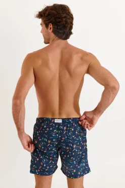 SHORT DE BAIN HOMME Bleu MANLY KURUMBA