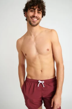 Short de bain Rouge MANLY BASTOU