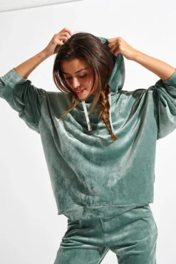Sweatshirt Vert BRADLEY SEALAKE