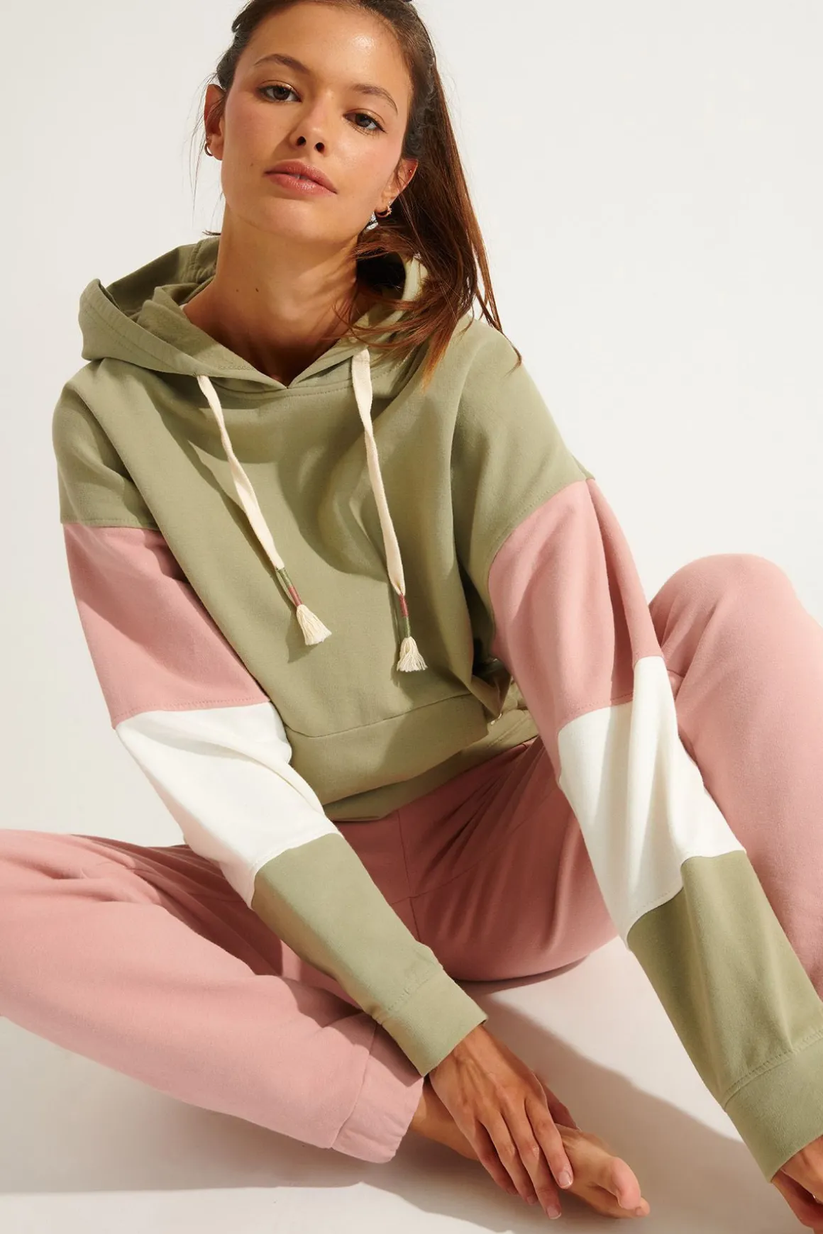 Sweatshirt Vert HOODAY MODELO
