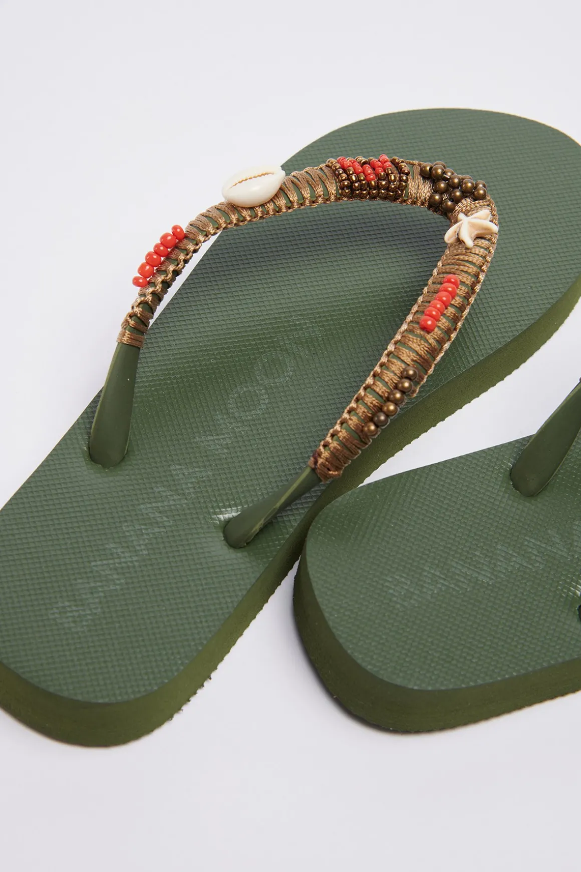 Tongs Kaki LUCERO TAHUATA