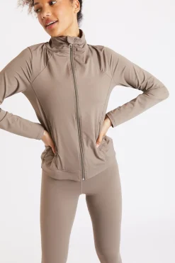 Veste Marron FOCUS WELLNESS